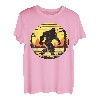 Retro Bigfoot Silhouette Sun Believe! Original 80er Jahre Grafik T-Shirt