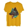 Wolf Face Wölfe Wolf Lover Wolf Tier Pop Art Abstrakt T-Shirt