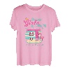 Damen Some Girls go Camping and drink too much Camping T-Shirt