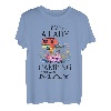 Eine Frau, die Camping liebt und im Mai geboren wurde T-Shirt