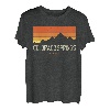 Vintage Colorado Springs Colorado Mountains Wandern Sonnenuntergang T-Shirt