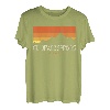 Vintage Colorado Springs Colorado Mountains Wandern Sonnenuntergang T-Shirt
