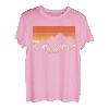 Vintage Colorado Springs Colorado Mountains Wandern Sonnenuntergang T-Shirt