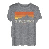 Vintage Colorado Springs Colorado Mountains Wandern Sonnenuntergang T-Shirt