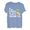 Mein Wanderpartner hat vier Pfoten und wedelnden Schwanz T-Shirt