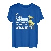 Mein Wanderpartner hat vier Pfoten und wedelnden Schwanz T-Shirt