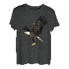 Deutscher Weißkopfseeadler Vogel in majestätischer Flugkunst T-Shirt