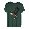 Deutscher Weißkopfseeadler Vogel in majestätischer Flugkunst T-Shirt