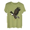 Deutscher Weißkopfseeadler Vogel in majestätischer Flugkunst T-Shirt