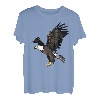 Deutscher Weißkopfseeadler Vogel in majestätischer Flugkunst T-Shirt