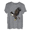Deutscher Weißkopfseeadler Vogel in majestätischer Flugkunst T-Shirt