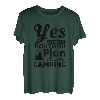 Ruhestandsplan Camping - Lustiges Camping-Outfit im Ruhestand T-Shirt
