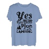 Ruhestandsplan Camping - Lustiges Camping-Outfit im Ruhestand T-Shirt