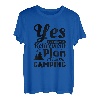 Ruhestandsplan Camping - Lustiges Camping-Outfit im Ruhestand T-Shirt