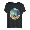 Wandern Landschaft Design Rainbow Mountain T-Shirt