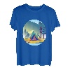 Wandern Landschaft Design Rainbow Mountain T-Shirt