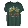 Retro-Bigfoot Sasquatch Ich hasse Leute Falcon Lake Fishing T-Shirt