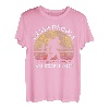 Retro-Bigfoot Sasquatch Ich hasse Leute Falcon Lake Fishing T-Shirt