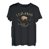 BADLANDS NATIONAL PARK South Dakota Bison tourist souvenir T-Shirt