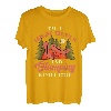 Ich bin ein Mädchen vom Typ High Heels und Camping. Mädchen-Camping T-Shirt