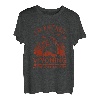 Vintage Ich wäre lieber in Wyoming Wandering Camping Trip T-Shirt