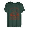Vintage Ich wäre lieber in Wyoming Wandering Camping Trip T-Shirt