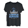 Herren Camping Herren Zelt T-Shirt