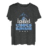 Herren Camping Herren Zelt T-Shirt