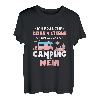 Damen Ich Brauche Keine 5Sterne Ich Bin Glücklich Camping Geschenk T-Shirt