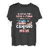Damen Ich Brauche Keine 5Sterne Ich Bin Glücklich Camping Geschenk T-Shirt