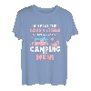 Damen Ich Brauche Keine 5Sterne Ich Bin Glücklich Camping Geschenk T-Shirt