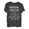 Wochenendvorhersage Camping mit einer Chance von S'mores T-Shirt