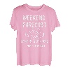 Wochenendvorhersage Camping mit einer Chance von S'mores T-Shirt