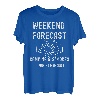 Wochenendvorhersage Camping mit einer Chance von S'mores T-Shirt