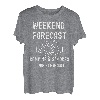 Wochenendvorhersage Camping mit einer Chance von S'mores T-Shirt