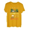 Camping with a chance of driniking Campingplatz geboren T-Shirt