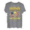 American Prepper Outfit Amerika Survival Prepping USA Flagge T-Shirt