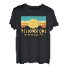 Montana Vintage Nature Retro Sonnenuntergang T-Shirt