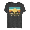 Montana Vintage Nature Retro Sonnenuntergang T-Shirt