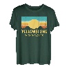 Montana Vintage Nature Retro Sonnenuntergang T-Shirt