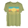 Montana Vintage Nature Retro Sonnenuntergang T-Shirt