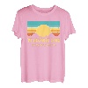 Montana Vintage Nature Retro Sonnenuntergang T-Shirt