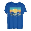Montana Vintage Nature Retro Sonnenuntergang T-Shirt