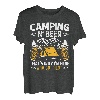 Camping und Bier Wohnmobil Camper T-Shirt