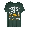 Camping und Bier Wohnmobil Camper T-Shirt
