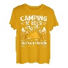 Camping und Bier Wohnmobil Camper T-Shirt