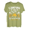 Camping und Bier Wohnmobil Camper T-Shirt