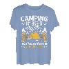 Camping und Bier Wohnmobil Camper T-Shirt