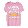 Camping und Bier Wohnmobil Camper T-Shirt