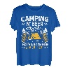 Camping und Bier Wohnmobil Camper T-Shirt